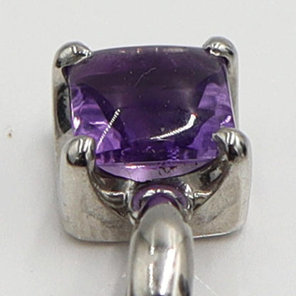 Pt900/Pt850アメジストネックレス　A1.56ct　ネックレス長さ約40cm　重量7.97ｇ(石の重量含む) レディース（中古）