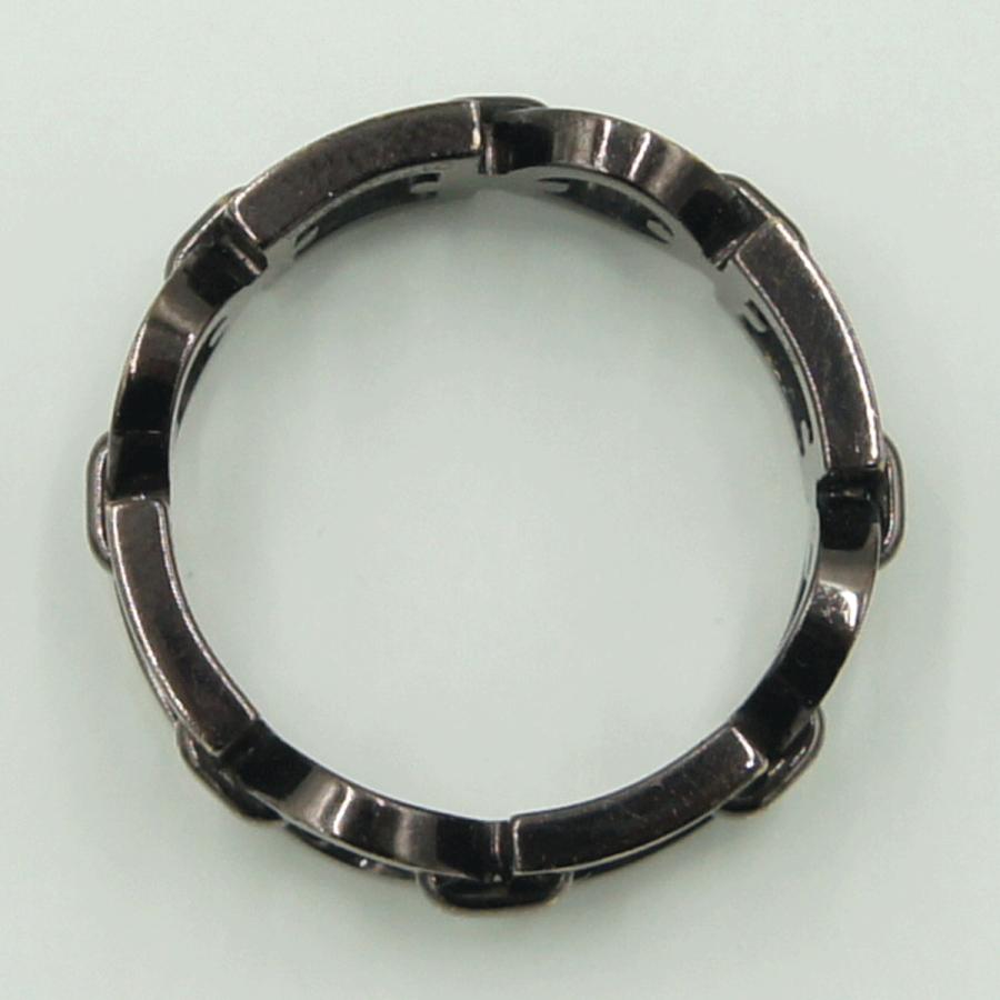 ブシュロン(BOUCHERON)　750チョコレートゴールドリング　リングサイズ17号　重量8.29ｇ 　メンズ　レディース（中古）