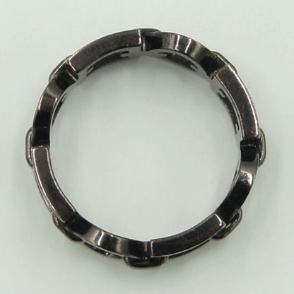 ブシュロン(BOUCHERON)　750チョコレートゴールドリング　リングサイズ17号　重量8.29ｇ 　メンズ　レディース（中古）