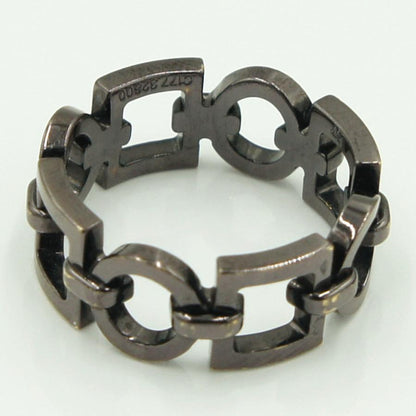 ブシュロン(BOUCHERON)　750チョコレートゴールドリング　リングサイズ17号　重量8.29ｇ 　メンズ　レディース（中古）