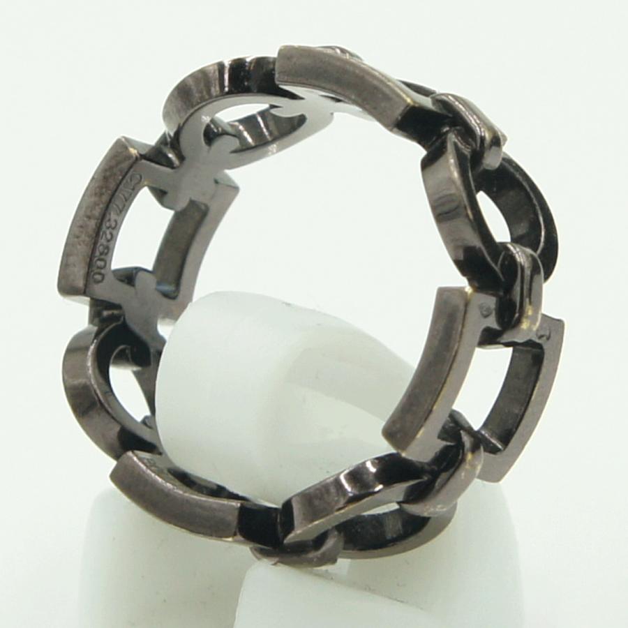 ブシュロン(BOUCHERON)　750チョコレートゴールドリング　リングサイズ17号　重量8.29ｇ 　メンズ　レディース（中古）