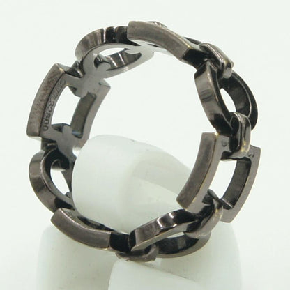 ブシュロン(BOUCHERON)　750チョコレートゴールドリング　リングサイズ17号　重量8.29ｇ 　メンズ　レディース（中古）