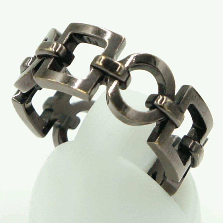 ブシュロン(BOUCHERON)　750チョコレートゴールドリング　リングサイズ17号　重量8.29ｇ 　メンズ　レディース（中古）