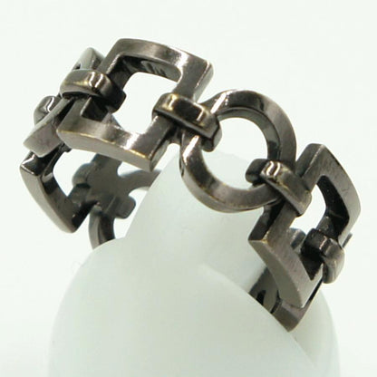 ブシュロン(BOUCHERON)　750チョコレートゴールドリング　リングサイズ17号　重量8.29ｇ 　メンズ　レディース（中古）