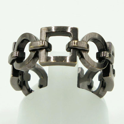 ブシュロン(BOUCHERON)　750チョコレートゴールドリング　リングサイズ17号　重量8.29ｇ 　メンズ　レディース（中古）