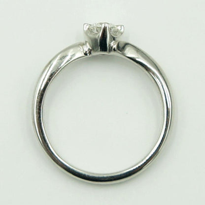 ヨンドシー(４℃)　Pt950ダイヤモンドリング　D0.212ct　リングサイズ8号　重量3.88ｇ(石の重力含む)　レディース（中古）