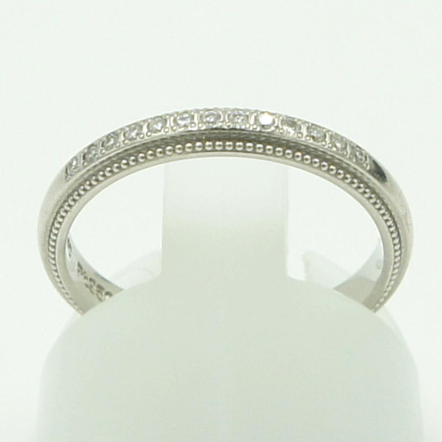 ヨンドシー(４℃)　Pt950ダイヤモンドリング　リングサイズ10号　重量3.52ｇ(石の重力含む)　レディース（中古）