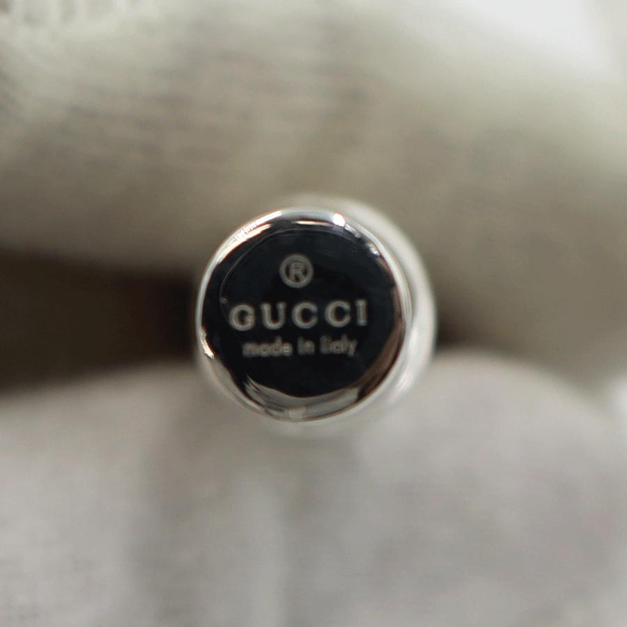 グッチ(GUCCI) バンブーペンダントネックレス　重さ44.77ｇ　チェーン長さ約74cm　シルバー　アクセサリー　レディース　(中古)