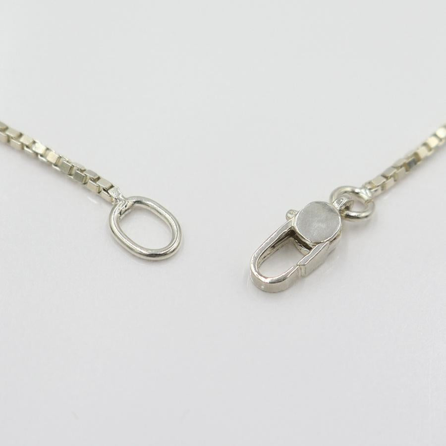 グッチ(GUCCI) バンブーペンダントネックレス　重さ44.77ｇ　チェーン長さ約74cm　シルバー　アクセサリー　レディース　(中古)