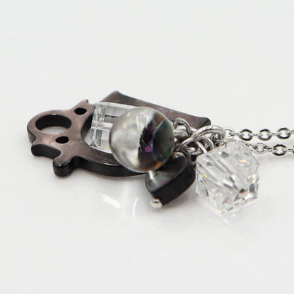 ディオール(Dior) Diorロゴ ハートキューブ ブレスレット　腕回り：約20cm　重さ：5.76ｇ　アクセサリー　レディース(中古)