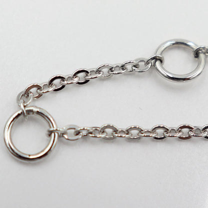 ディオール(Dior) Diorロゴ ハートキューブ ブレスレット　腕回り：約20cm　重さ：5.76ｇ　アクセサリー　レディース(中古)