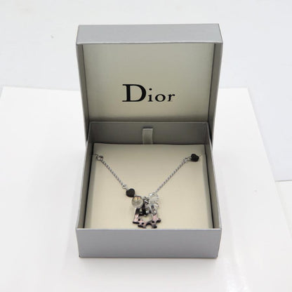 ディオール(Dior) Diorロゴ ハートキューブ ブレスレット　腕回り：約20cm　重さ：5.76ｇ　アクセサリー　レディース(中古)