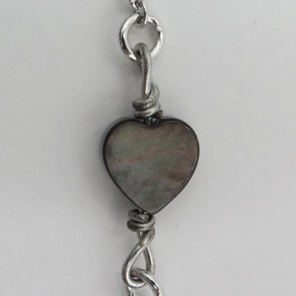 ディオール(Dior) Diorロゴ ハートキューブ ブレスレット　腕回り：約20cm　重さ：5.76ｇ　アクセサリー　レディース(中古)