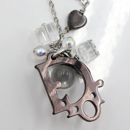 ディオール(Dior) Diorロゴ ハートキューブ ブレスレット　腕回り：約20cm　重さ：5.76ｇ　アクセサリー　レディース(中古)