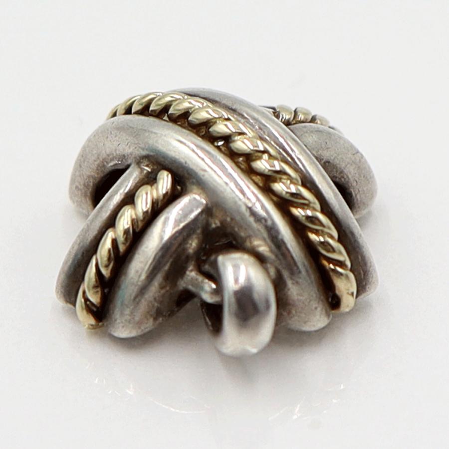 ティファニー(TIFFANY & Co) K18/SV925 TIFFANYペンダントトップ　重さ：3.46g　レディース(中古)