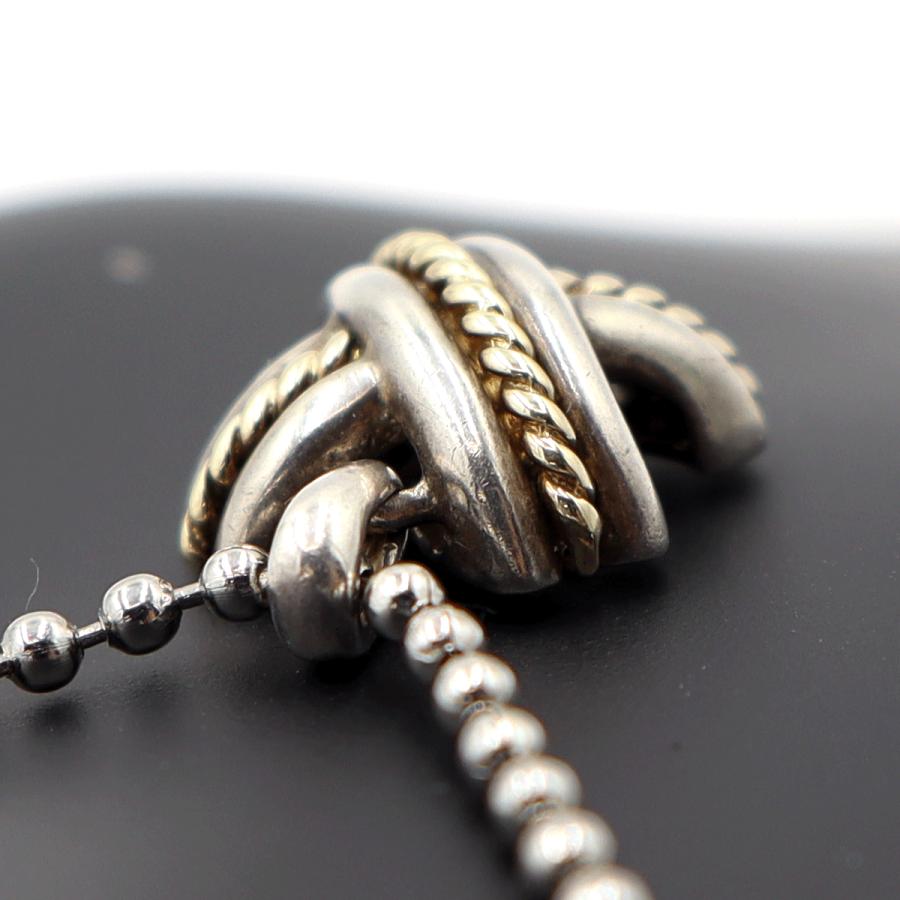 ティファニー(TIFFANY & Co) K18/SV925 TIFFANYペンダントトップ　重さ：3.46g　レディース(中古)