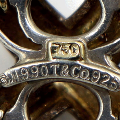 ティファニー(TIFFANY & Co) K18/SV925 TIFFANYペンダントトップ　重さ：3.46g　レディース(中古)