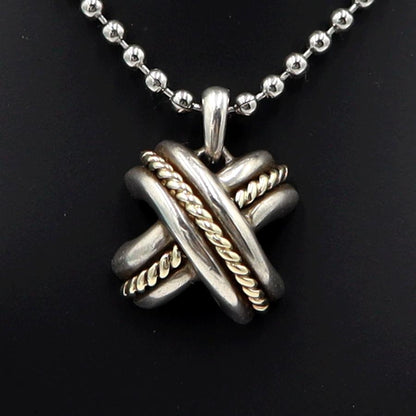 ティファニー(TIFFANY & Co) K18/SV925 TIFFANYペンダントトップ　重さ：3.46g　レディース(中古)