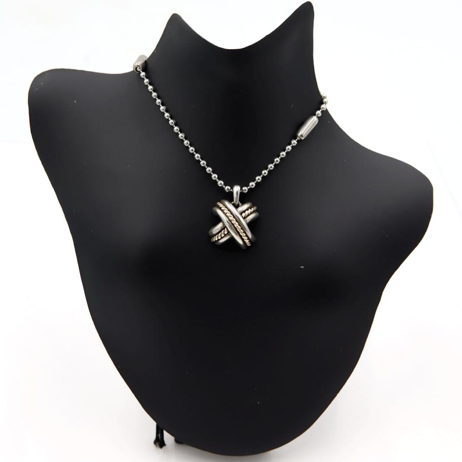 ティファニー(TIFFANY & Co) K18/SV925 TIFFANYペンダントトップ　重さ：3.46g　レディース(中古)