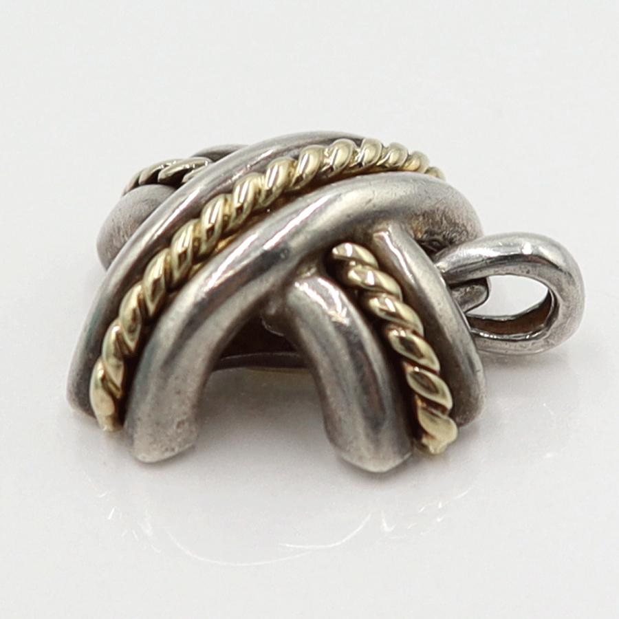 ティファニー(TIFFANY & Co) K18/SV925 TIFFANYペンダントトップ　重さ：3.46g　レディース(中古)