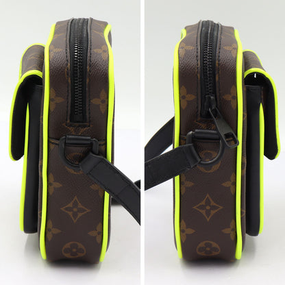 ルイ・ヴィトン(LOUIS VUITTON) クリストファー・ウェアラブルヴォレット　M80793　モノグラム・マカサー　レディース(中古)