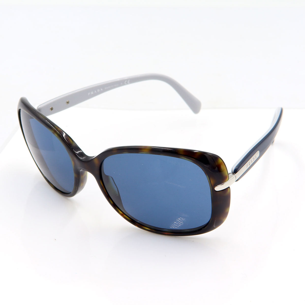 プラダ(PRADA)　サングラス　ブルー/2AU-1V1　鼻あて一体型　ユニセックス(中古)