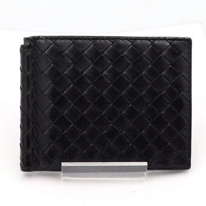 ボッテガヴェネタ(BOTTEGA VENETA) イントレチャート　マネークリップ　W11cm×H8.5cm　メンズ(中古)