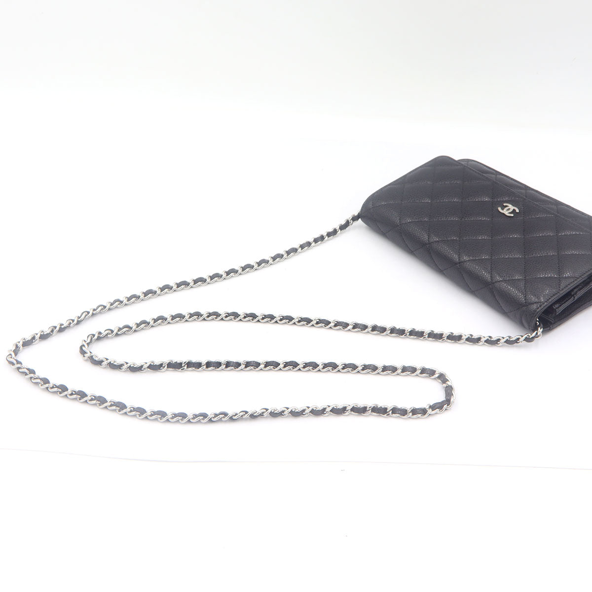 シャネル（CHANEL）マトラッセクラシックチェーンウォレット　AP0250　W19cm×H12cm×3cm　レディース(中古)