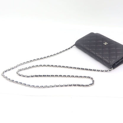 シャネル（CHANEL）マトラッセクラシックチェーンウォレット　AP0250　W19cm×H12cm×3cm　レディース(中古)