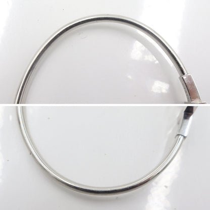 ティファニー(Tiffany & Co.)　ターコイズワイヤーブレスレット　Au750(18金)　腕回りサイズ14.6cm　重量7.2g　(中古)