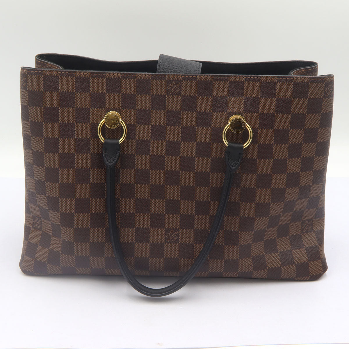 ルイ・ヴィトン(LOUIS VUITTON) 　ダミエ　LVリバーサイド　N40050　W34cm×H25cm×D12.5cm　レディース(中古)