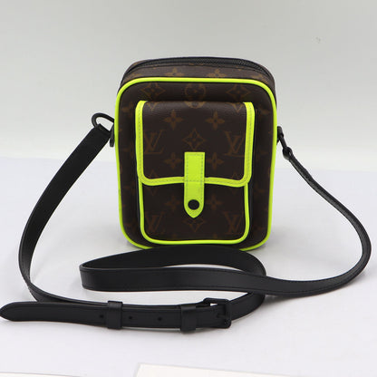 ルイ・ヴィトン(LOUIS VUITTON) クリストファー・ウェアラブルヴォレット　M80793　モノグラム・マカサー　レディース(中古)