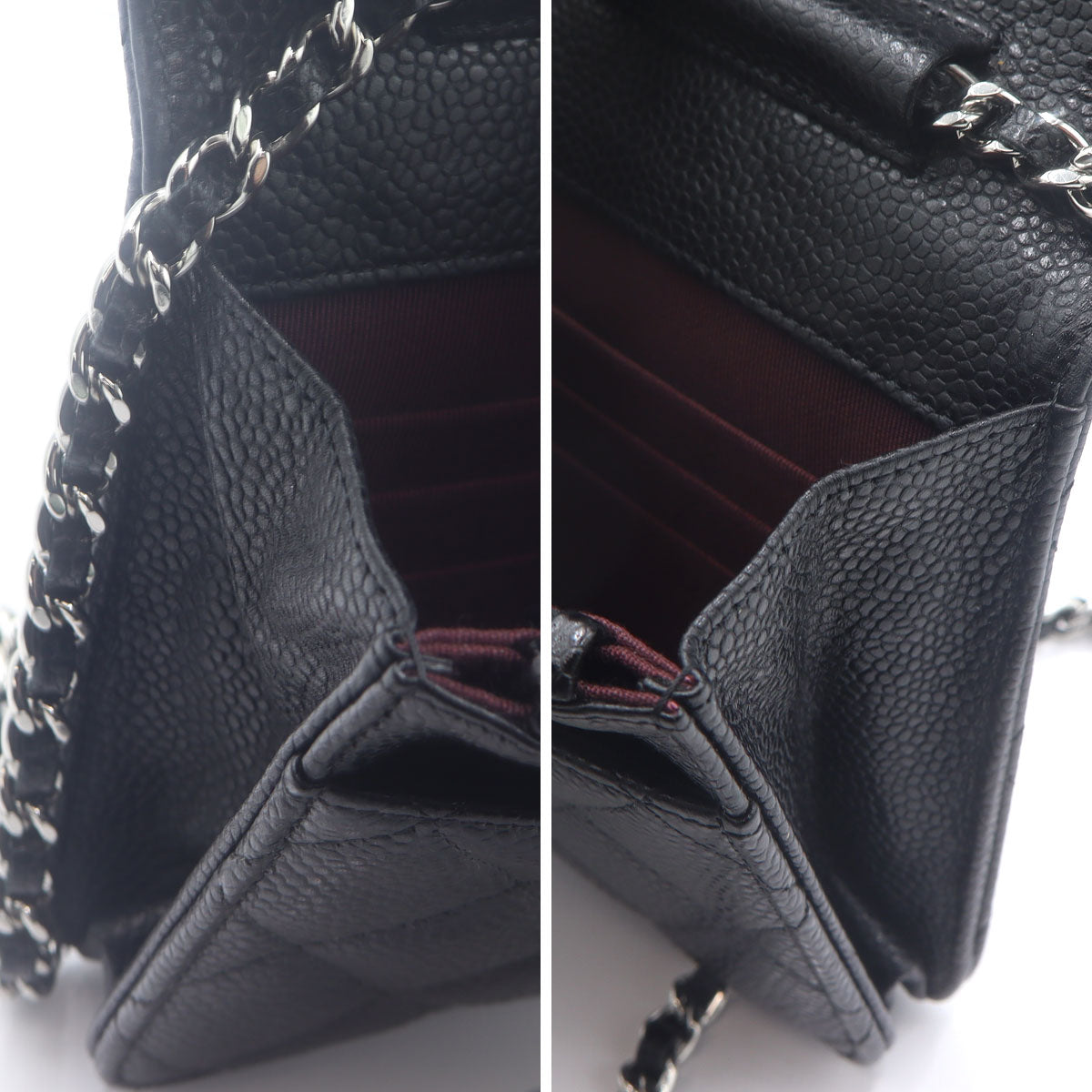 シャネル（CHANEL）マトラッセクラシックチェーンウォレット　AP0250　W19cm×H12cm×3cm　レディース(中古)