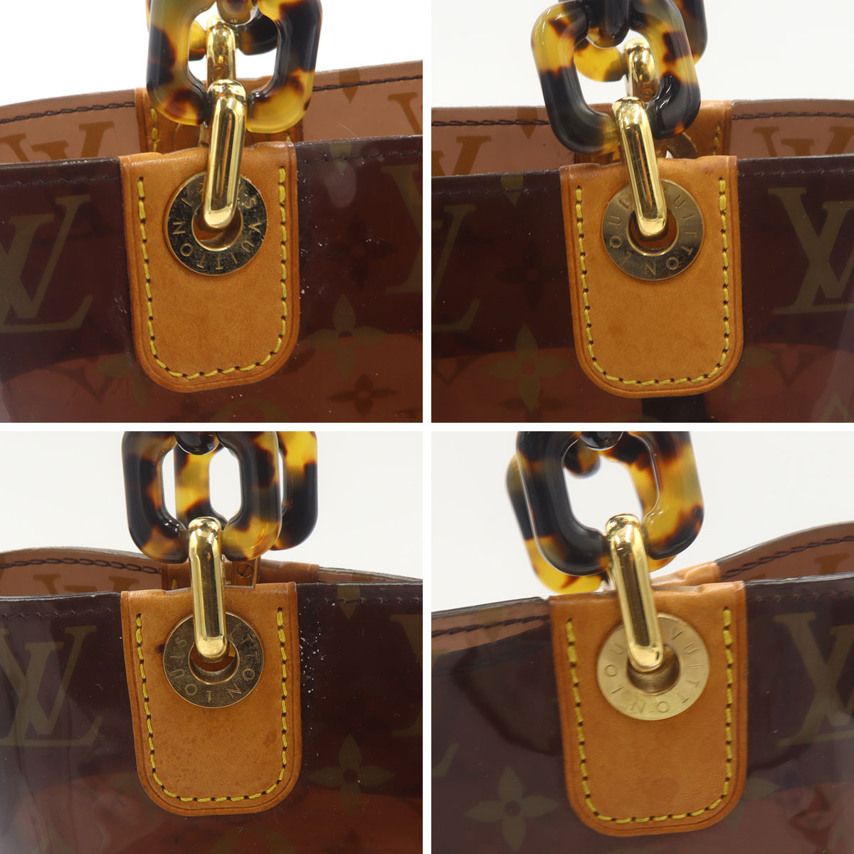 ルイ・ヴィトン(LOUIS VUITTON) 　モノグラム・ビニール　カバ・アンプレPM　M92502　W24.5cm×H23cm×D10.5cm　レディース(中古)　