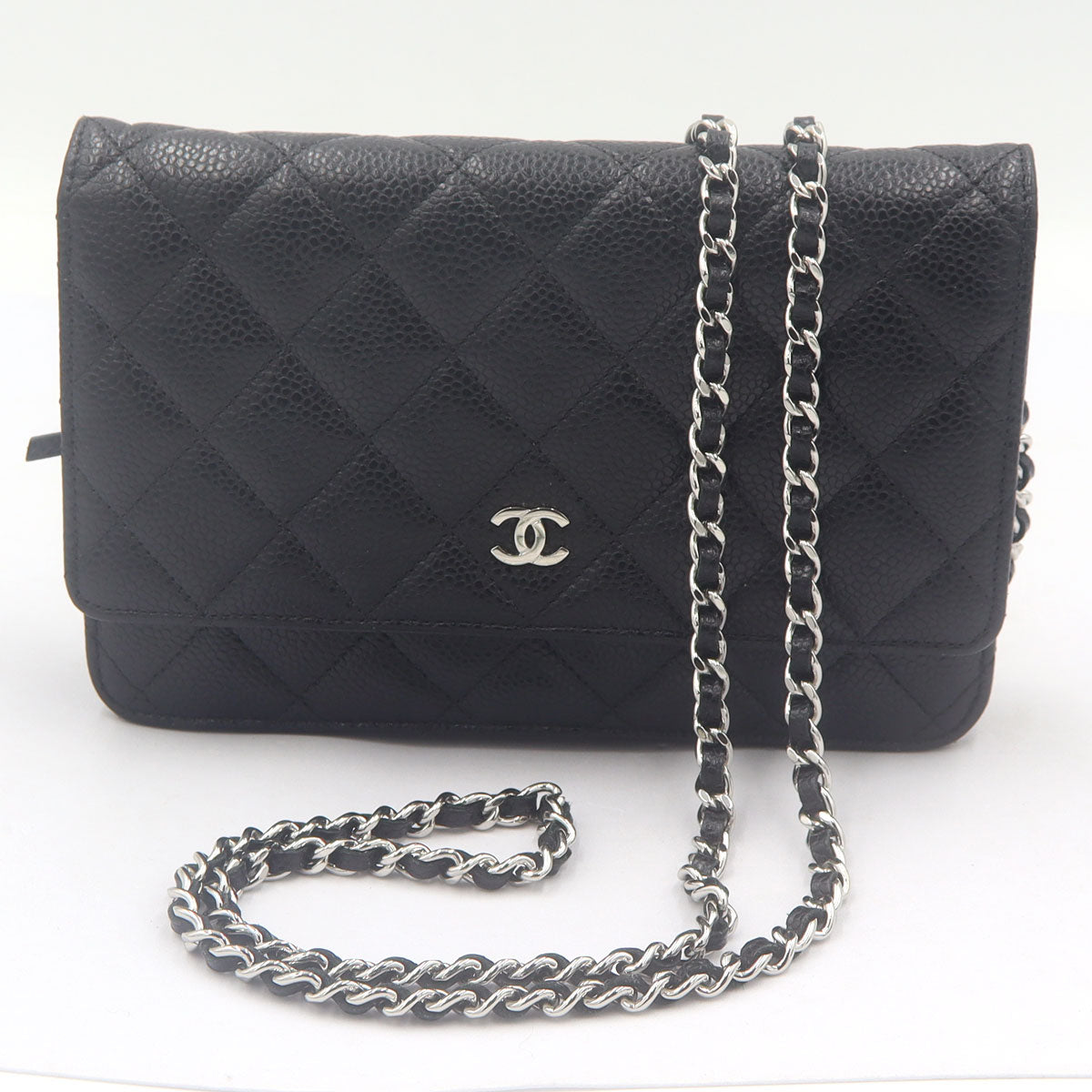 シャネル（CHANEL）マトラッセクラシックチェーンウォレット　AP0250　W19cm×H12cm×3cm　レディース(中古)