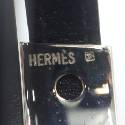 エルメス(Hermes)　プスプス　ブレスレット　腕回り17cm　重量22.75g　シルバー金具/レザー　レディース(中古)