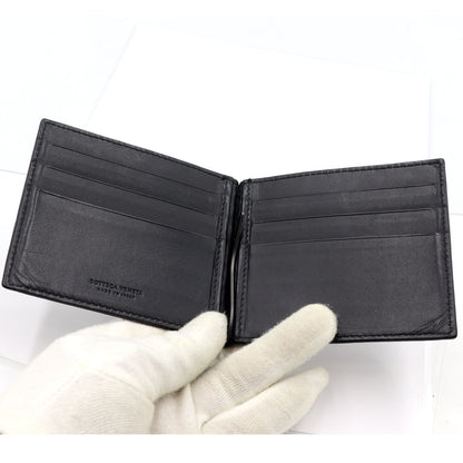 ボッテガヴェネタ(BOTTEGA VENETA) イントレチャート　マネークリップ　W11cm×H8.5cm　メンズ(中古)