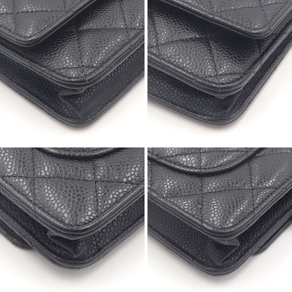シャネル（CHANEL）マトラッセクラシックチェーンウォレット　AP0250　W19cm×H12cm×3cm　レディース(中古)