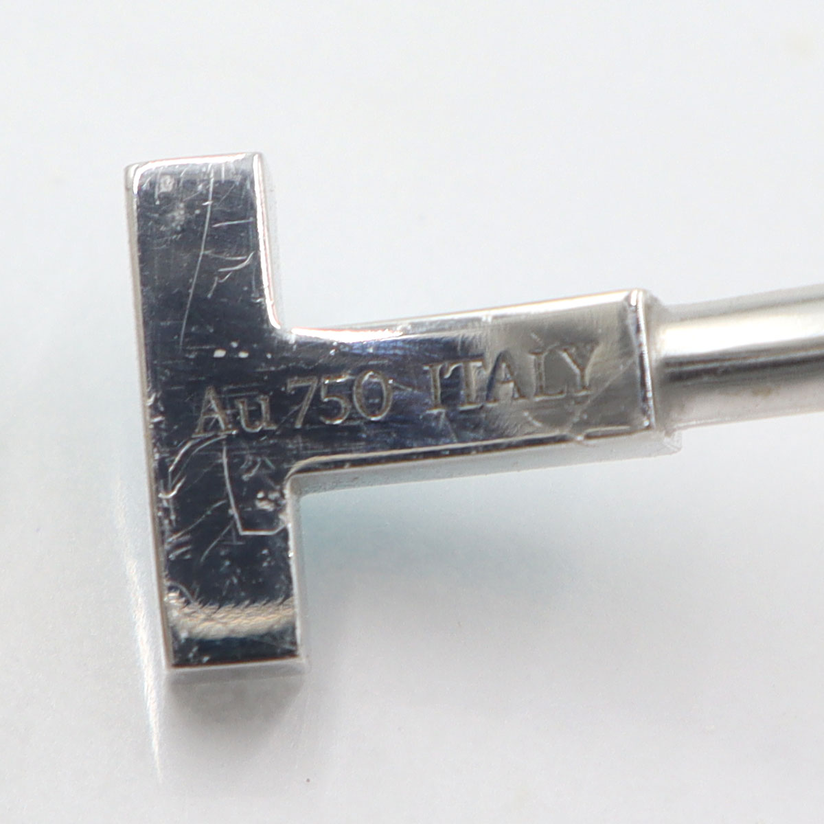 ティファニー(Tiffany & Co.)　ターコイズワイヤーブレスレット　Au750(18金)　腕回りサイズ14.6cm　重量7.2g　(中古)