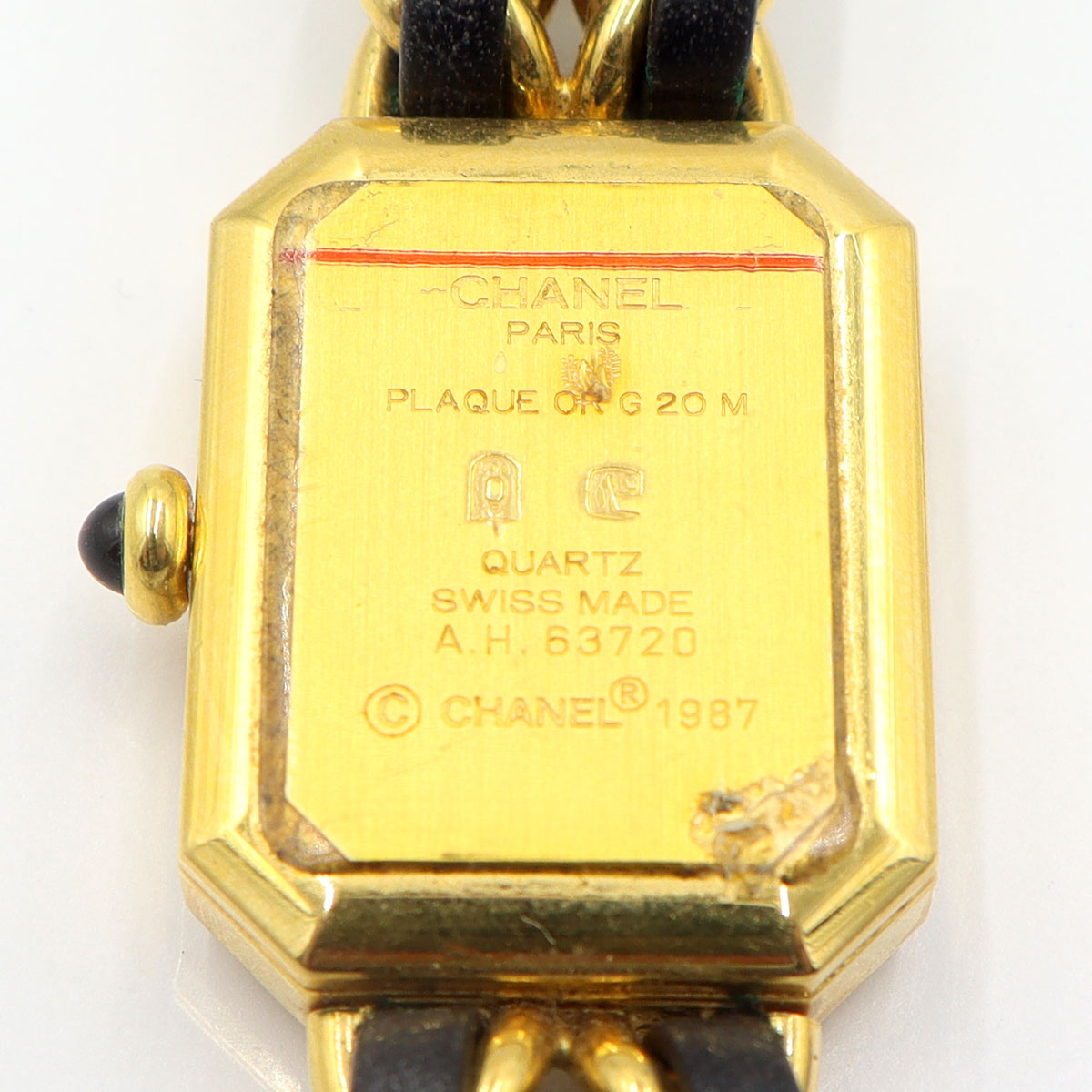 シャネル(CHANEL)　プルミエール　Mサイズ　H0001　クォーツ　腕回り15.5cm　レディース(中古)