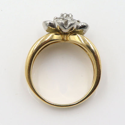 松井久子(マツイヒサコ/デザイナー)　K18/Pt900ダイヤモンドリング　D0.328ct　リングサイズ14号　重量11.69g(石の重量含む)　レディース(中古)