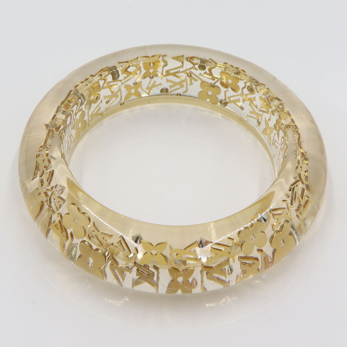 ルイ・ヴィトン(LOUIS VUITTON)　ブラスレ・アンクリュージョンGM　M65865　腕回り19.5cm　レディース(中古)