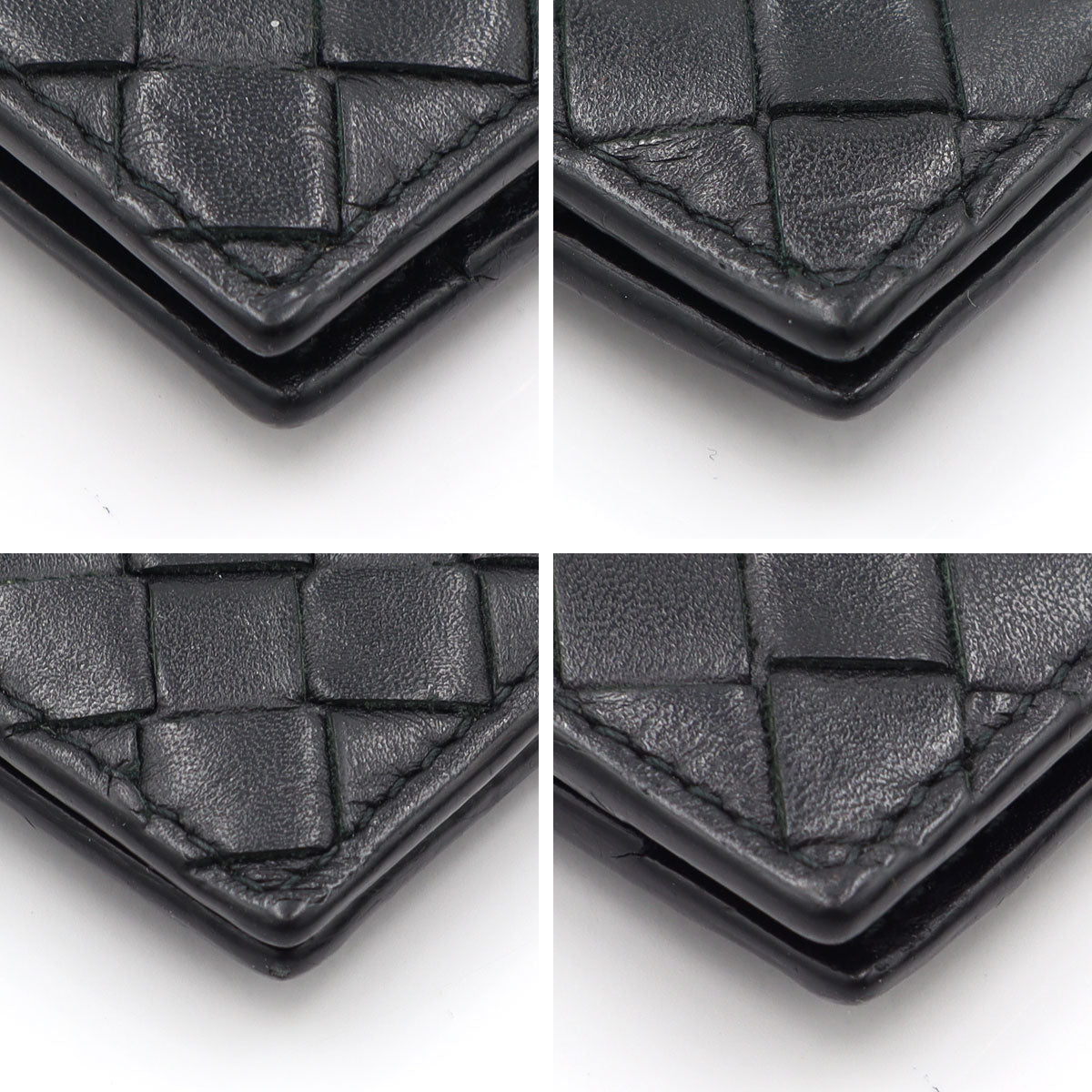 ボッテガヴェネタ(BOTTEGA VENETA) イントレチャート　マネークリップ　W11cm×H8.5cm　メンズ(中古)