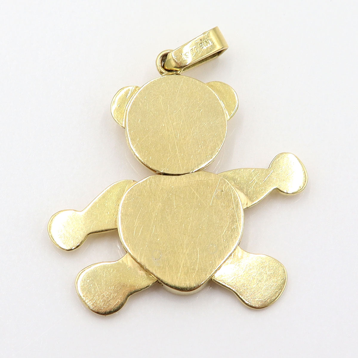 K18ダイヤモンドペンダントトップ「ベアー」　D0.031ct　重量9.65g　レディース(中古)