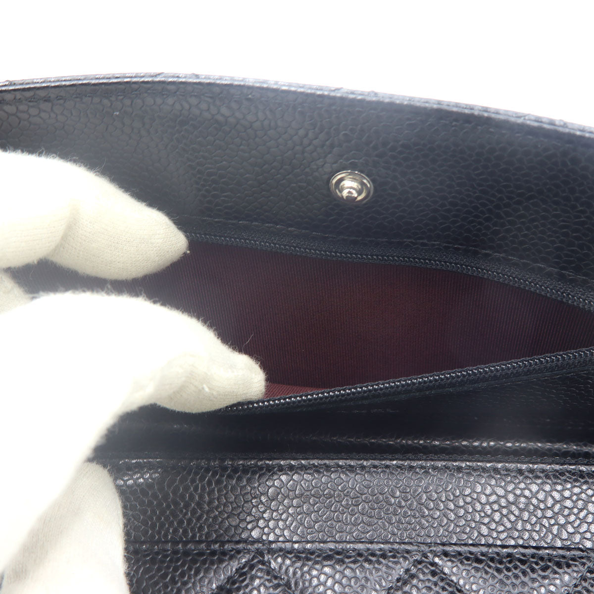 シャネル（CHANEL）マトラッセクラシックチェーンウォレット　AP0250　W19cm×H12cm×3cm　レディース(中古)