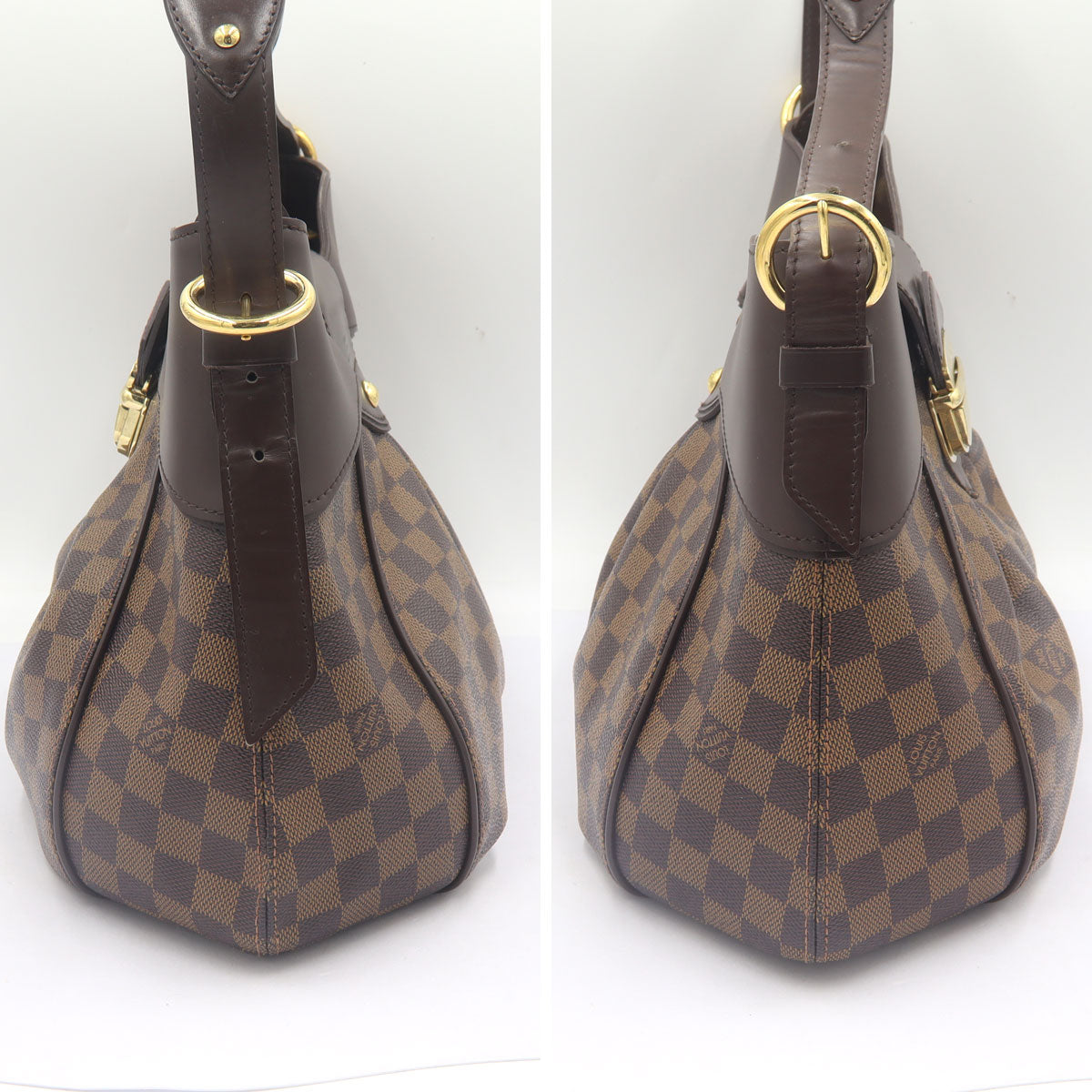 ルイ・ヴィトン(LOUIS VUITTON) 　ダミエ　システィナMM　N41541　W41.5cm×H27cm×13.5cm　レディース（中古）
