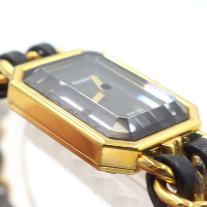 シャネル(CHANEL)　プルミエール　Mサイズ　H0001　クォーツ　腕回り15.5cm　レディース(中古)
