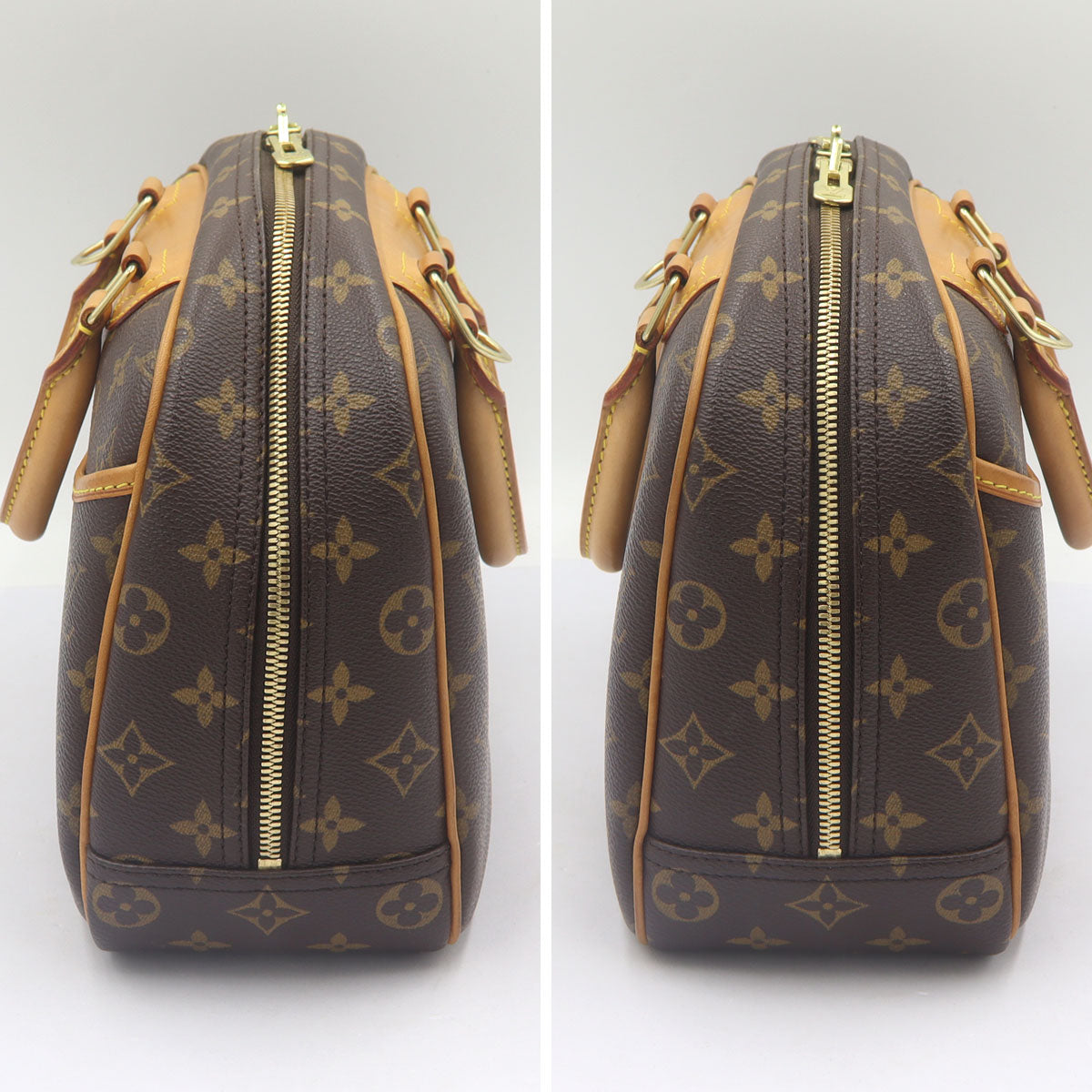 ルイ・ヴィトン(LOUIS VUITTON) 　モノグラム　トゥルーヴィル　M42228　W28cm×H21cm×D10cm　レディース(中古)