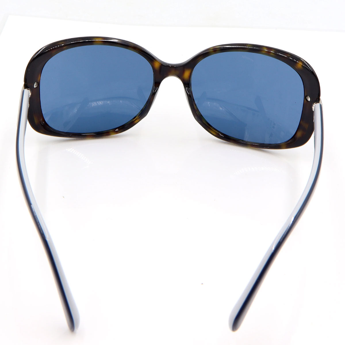 プラダ(PRADA)　サングラス　ブルー/2AU-1V1　鼻あて一体型　ユニセックス(中古)