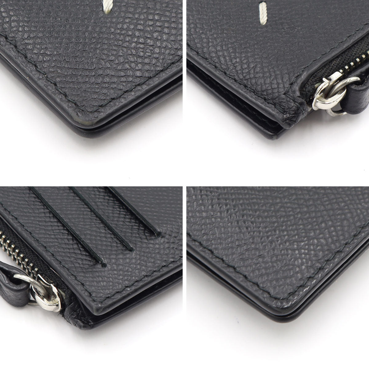 メゾン マルジェラ(MAISON MARGIELA) ライン11　マネークリップ付二つ折り財布　SA1UI0018 P4745 T8013　メンズ(中古)